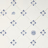 Corners Only Delft Tile