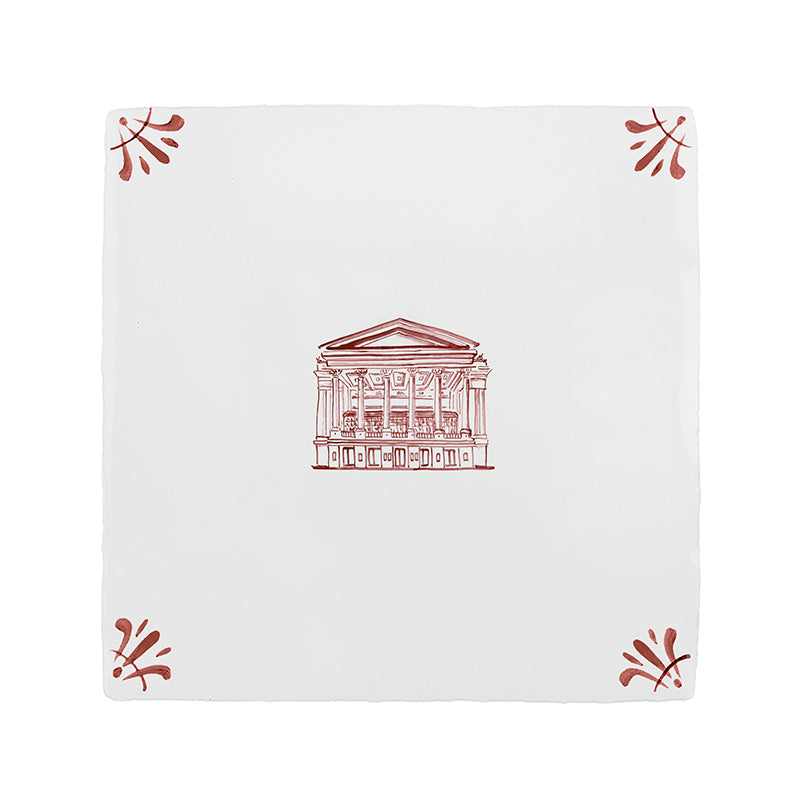 Royal Opera House Delft Tile