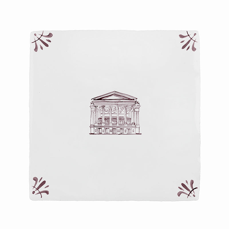 Royal Opera House Delft Tile