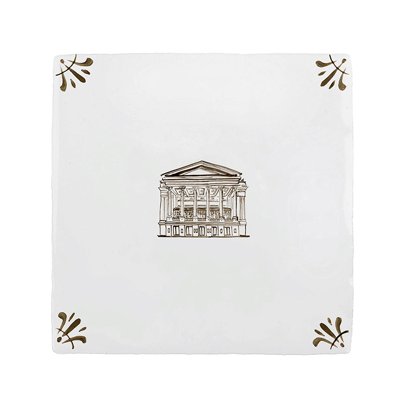 Royal Opera House Delft Tile