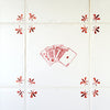 Royal Flush Poker Delft Tile