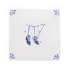 Ruby Slippers Delft Tile