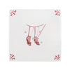 Ruby Slippers Delft Tile