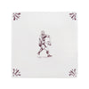 Rugby Player Delft Tile