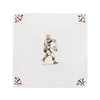 Rugby Player Delft Tile