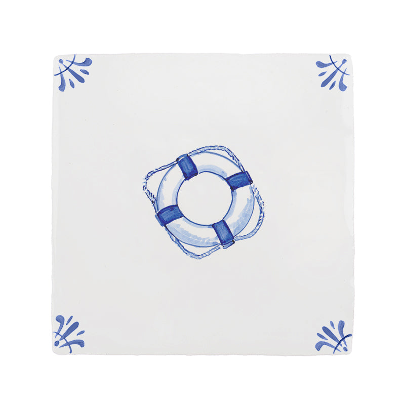 Safety Ring Delft Tile