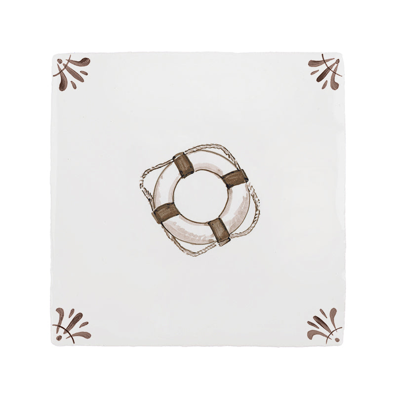 Safety Ring Delft Tile