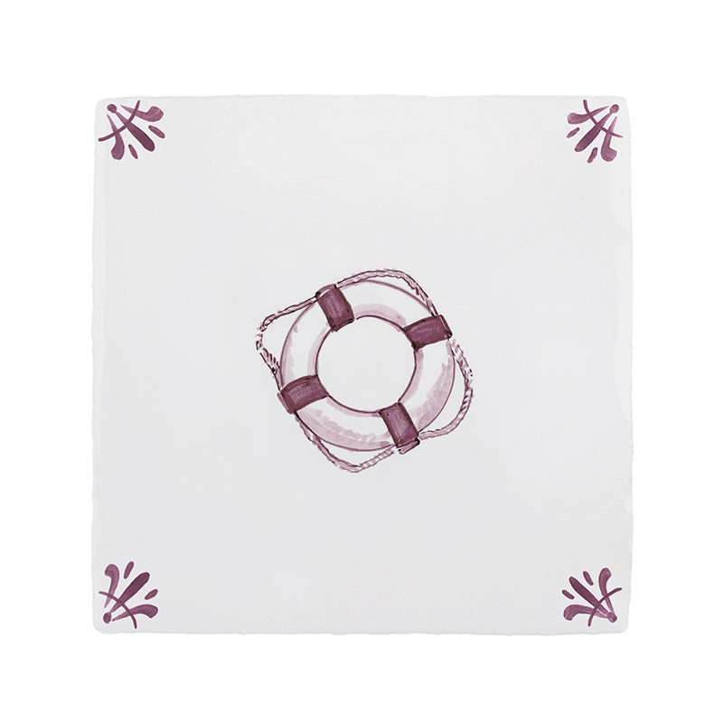 Safety Ring Delft Tile