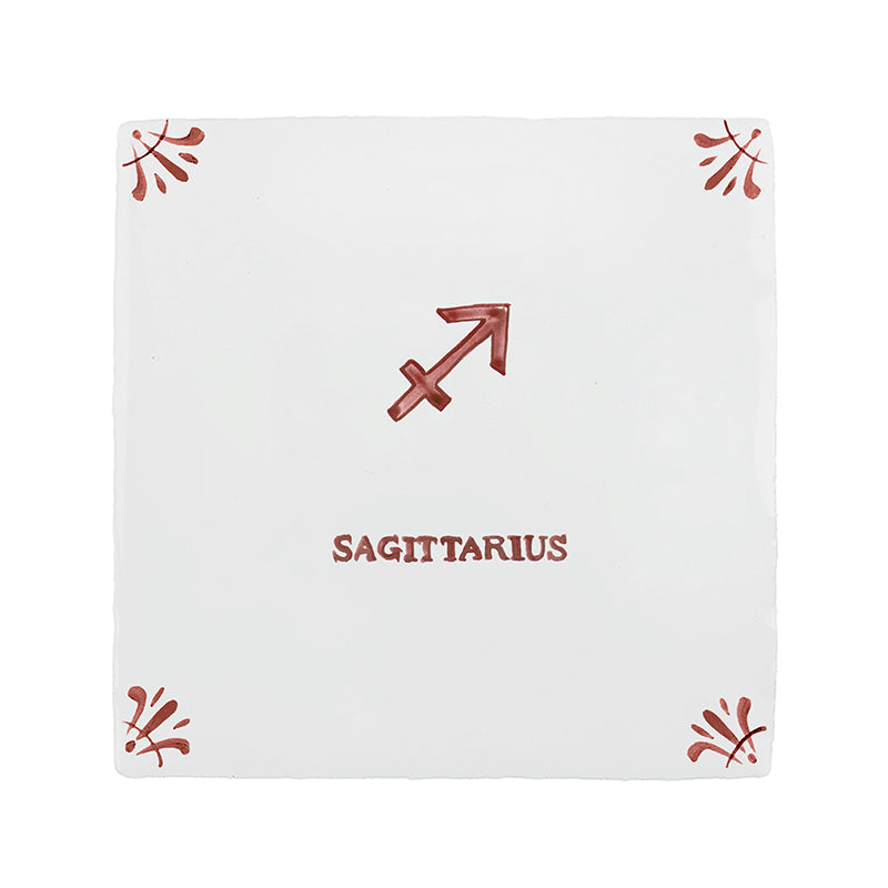 Sagittarius Delft Tile