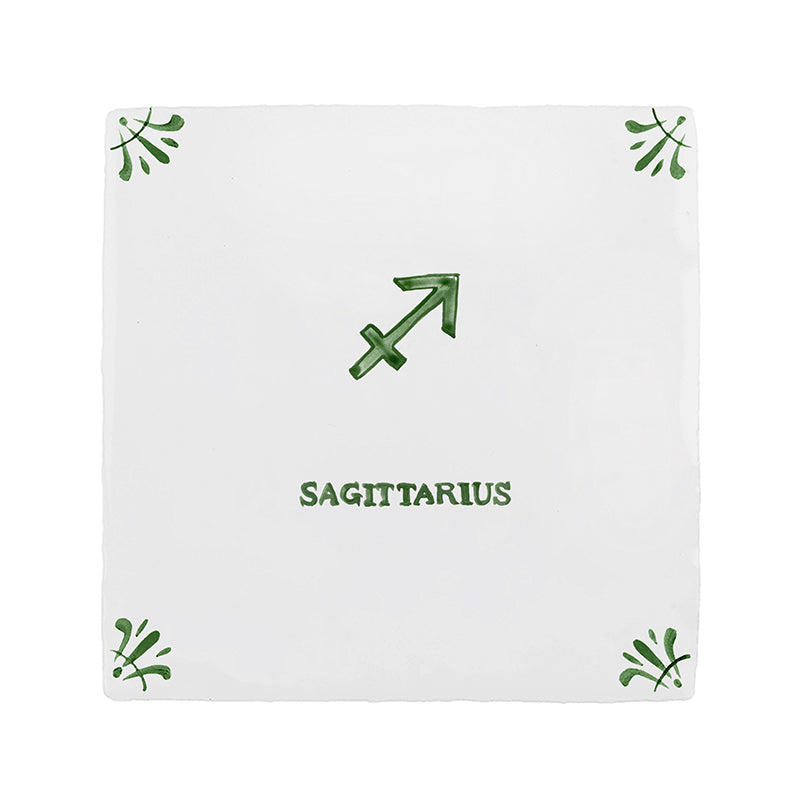 Sagittarius Delft Tile