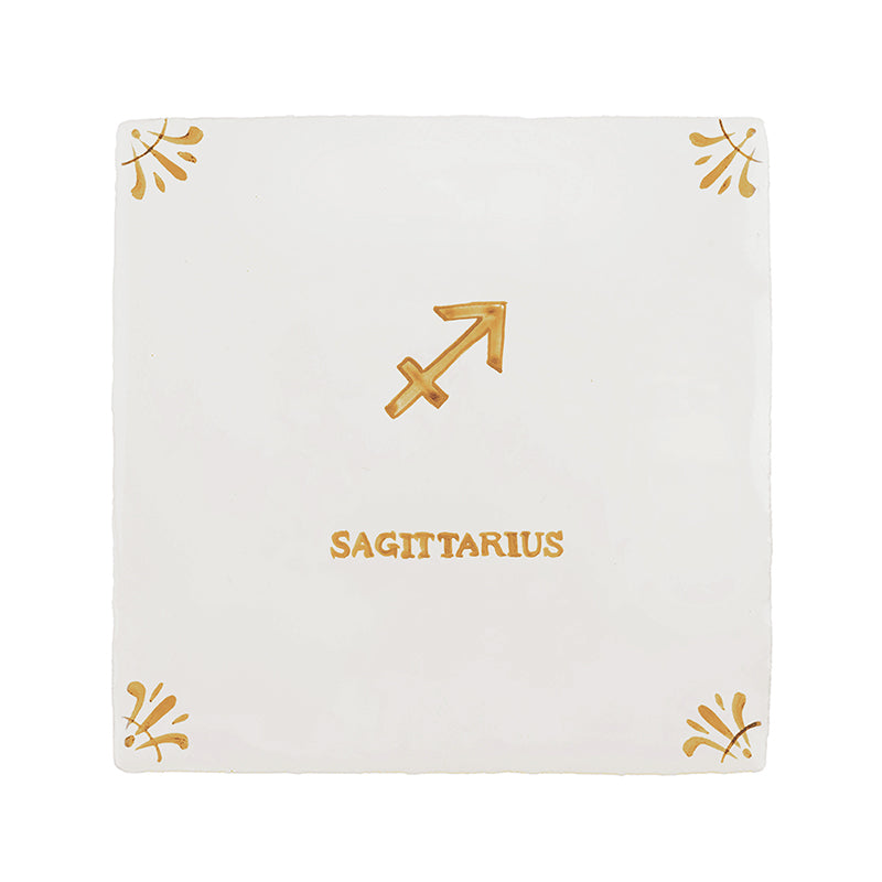 Sagittarius Delft Tile