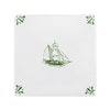 Sailing Ship Delft Tile
