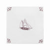 Sailing Ship Delft Tile