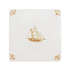 Sailing Ship Delft Tile