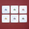 Sandcastle Delft Tile