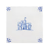 Sandcastle Delft Tile