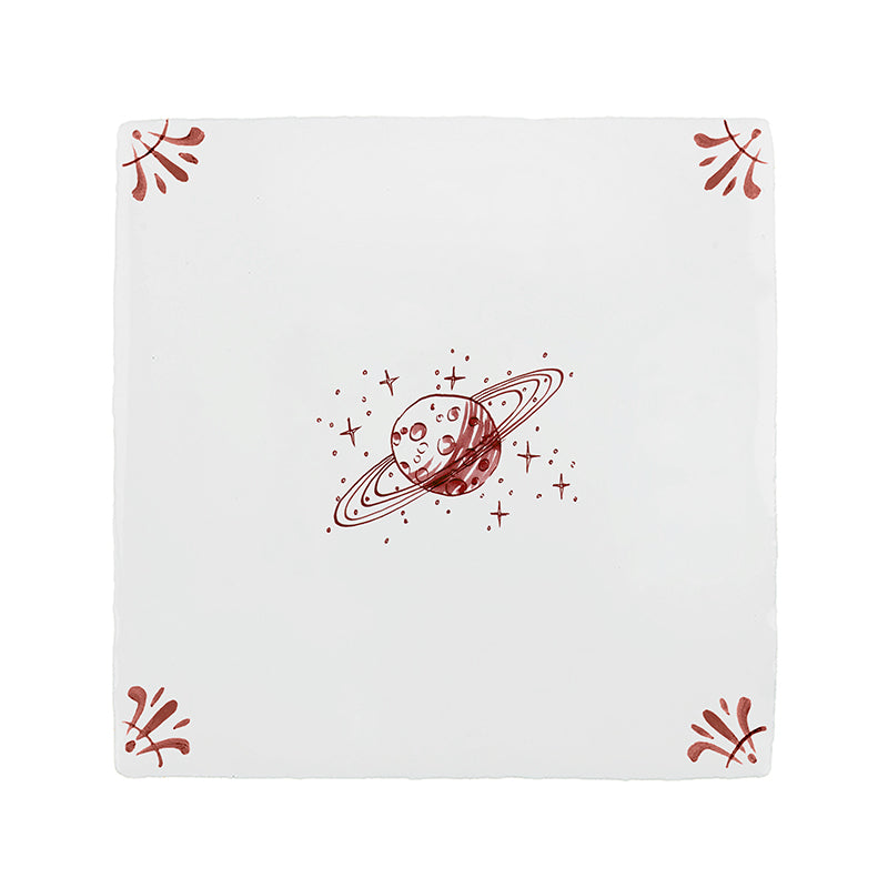 Saturn Delft Tile