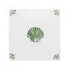 Scallop Shell Delft Tile