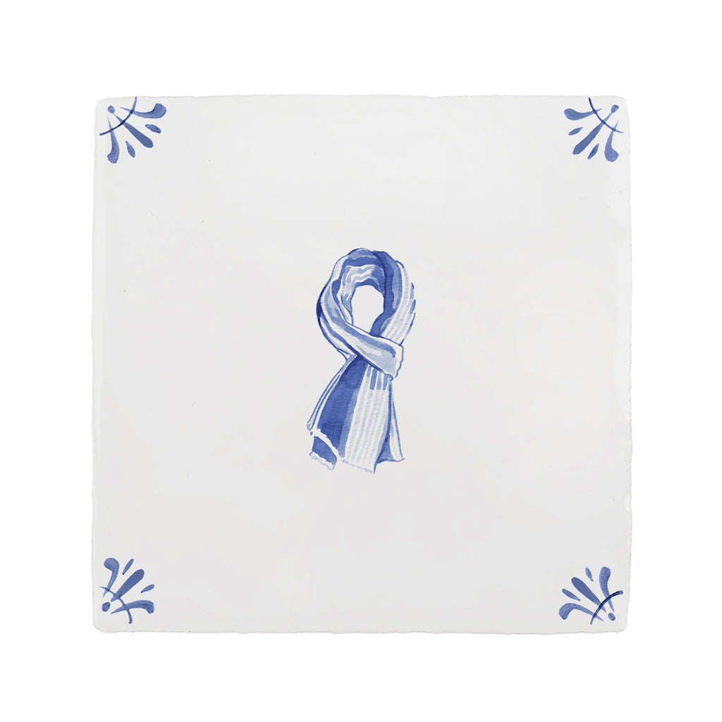 Scarf Delft Tile