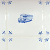 School Bus Delft Tile