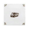 School Bus Delft Tile