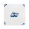 School Bus Delft Tile