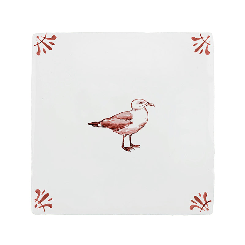 Seagull Delft Tile