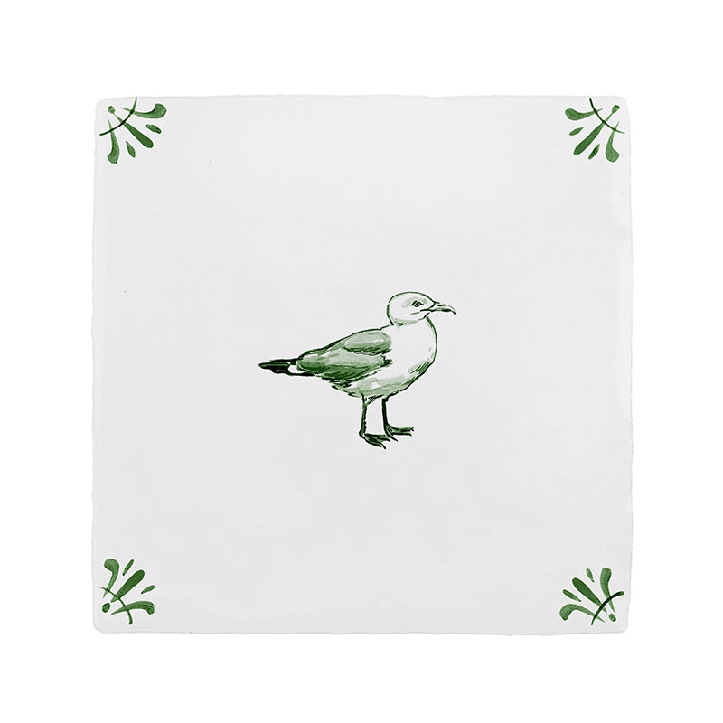 Seagull Delft Tile
