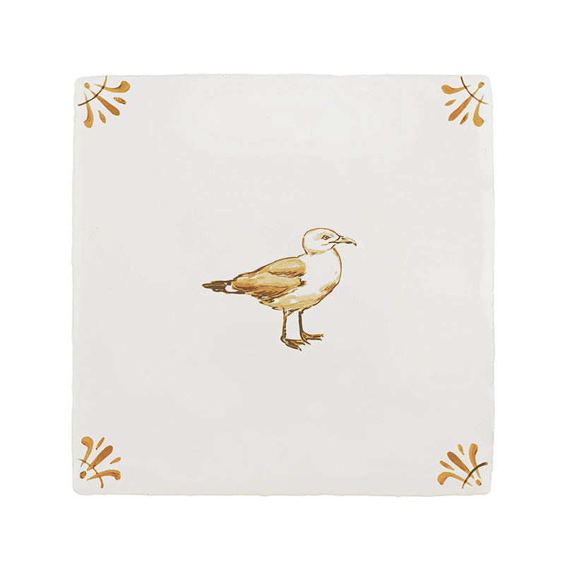 Seagull Delft Tile
