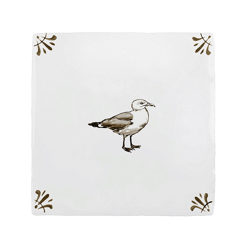 Seagull Delft Tile