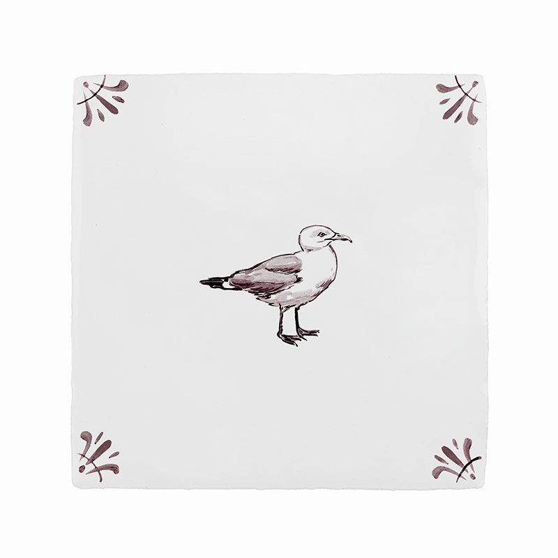Seagull Delft Tile