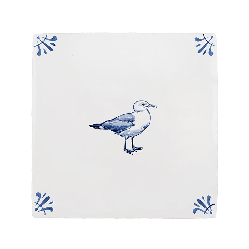 Seagull Delft Tile