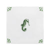 Seahorse Delft Tile