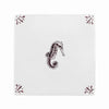 Seahorse Delft Tile