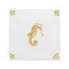 Seahorse Delft Tile