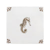 Seahorse Delft Tile