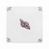 Seashell Delft Tile