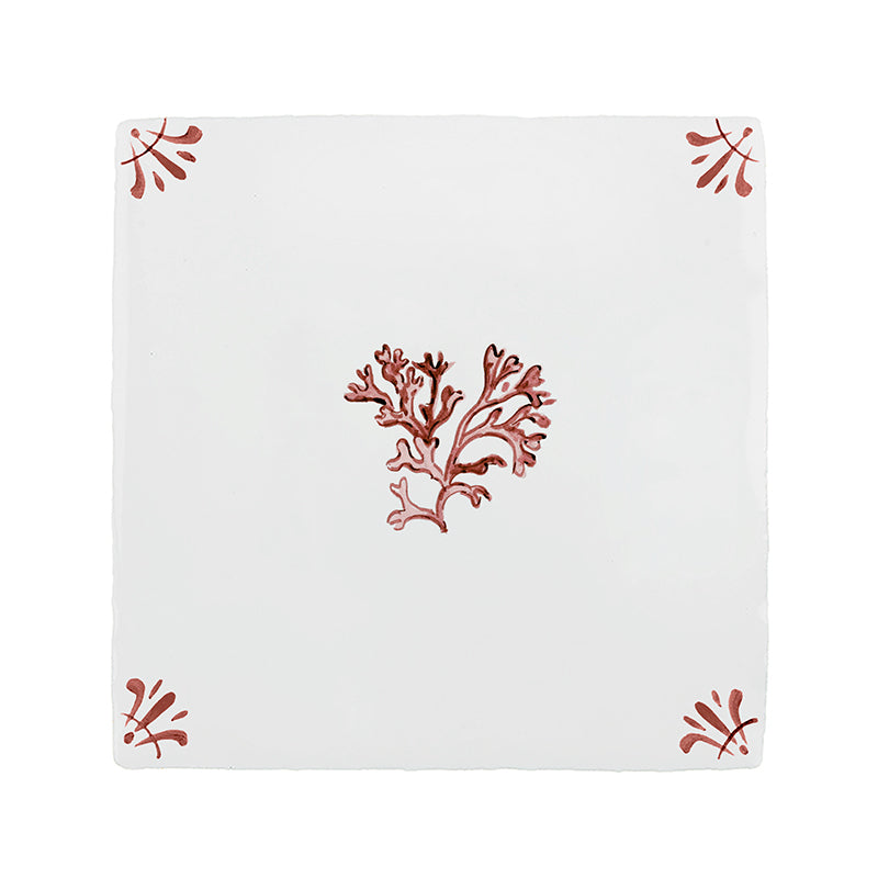 Seaweed Delft Tile