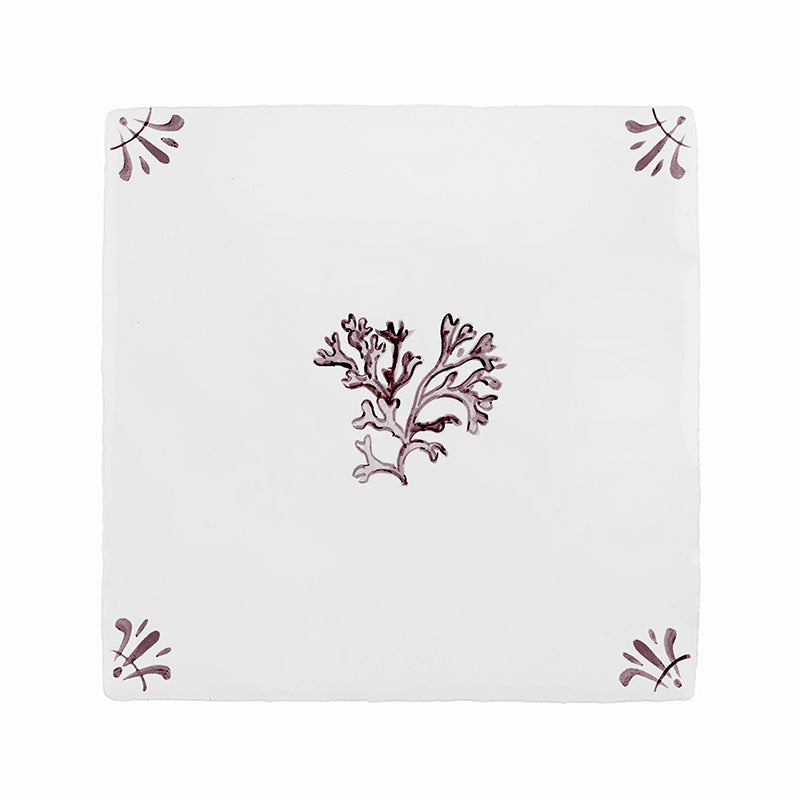 Seaweed Delft Tile