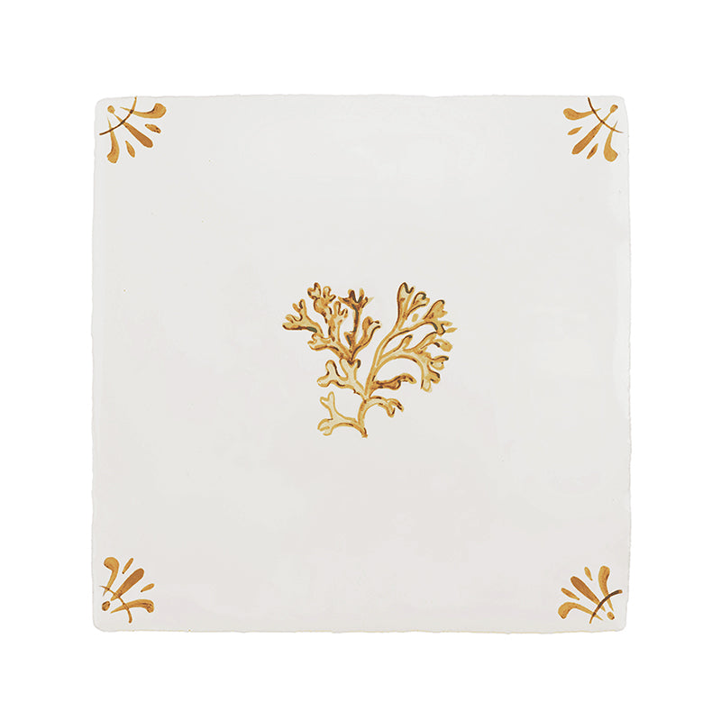 Seaweed Delft Tile