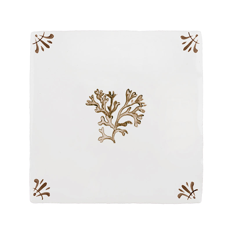 Seaweed Delft Tile