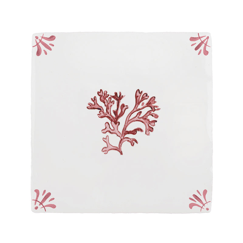 Seaweed Delft Tile