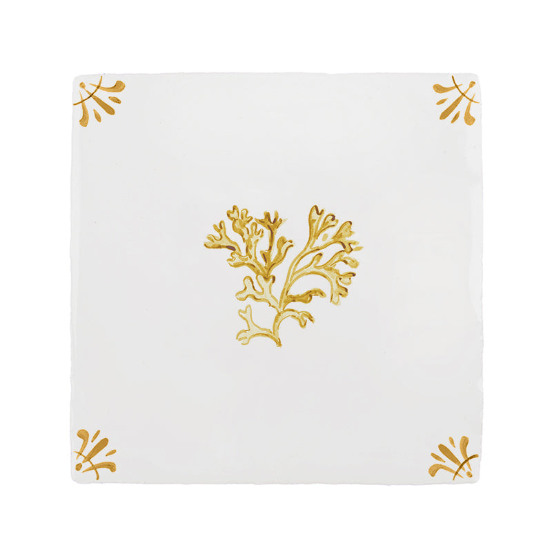 Seaweed Delft Tile