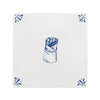 Shawarma Delft Tile