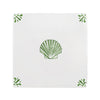 Scallop Shell Delft Tile