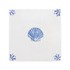 Scallop Shell Delft Tile