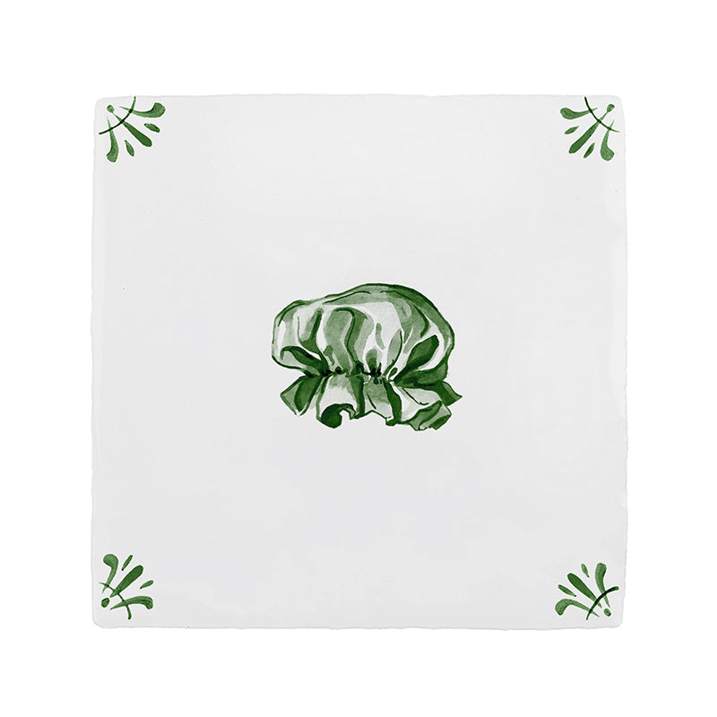 Shower Cap Delft Tile