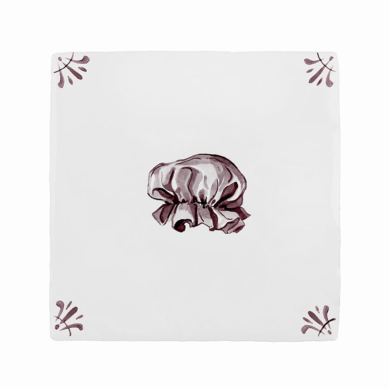 Shower Cap Delft Tile