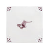 Skateboarder Delft Tile