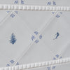 Skier Delft Tile
